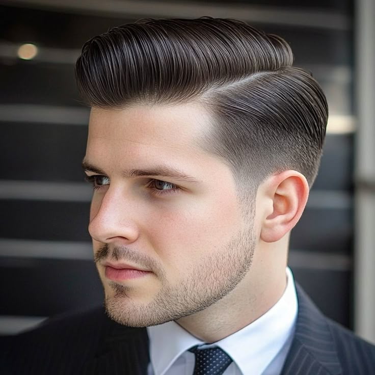 pompadour haircut
