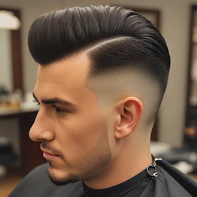 pompadour haicut