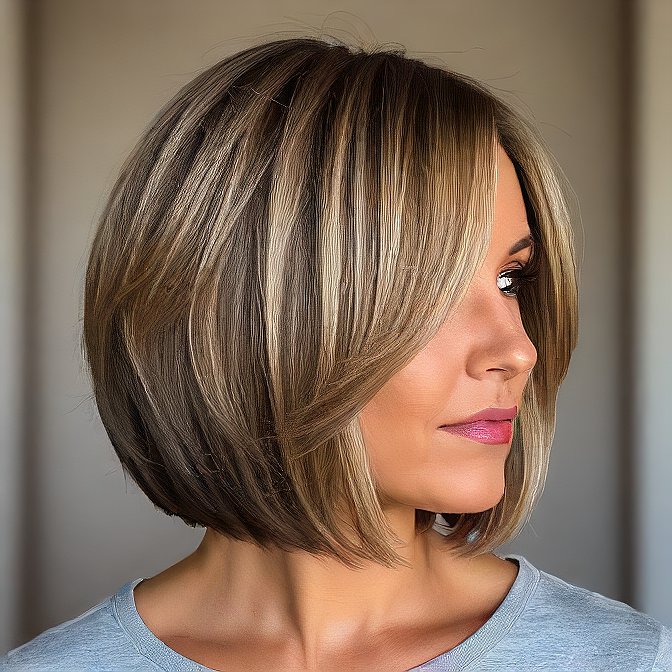 layered bob