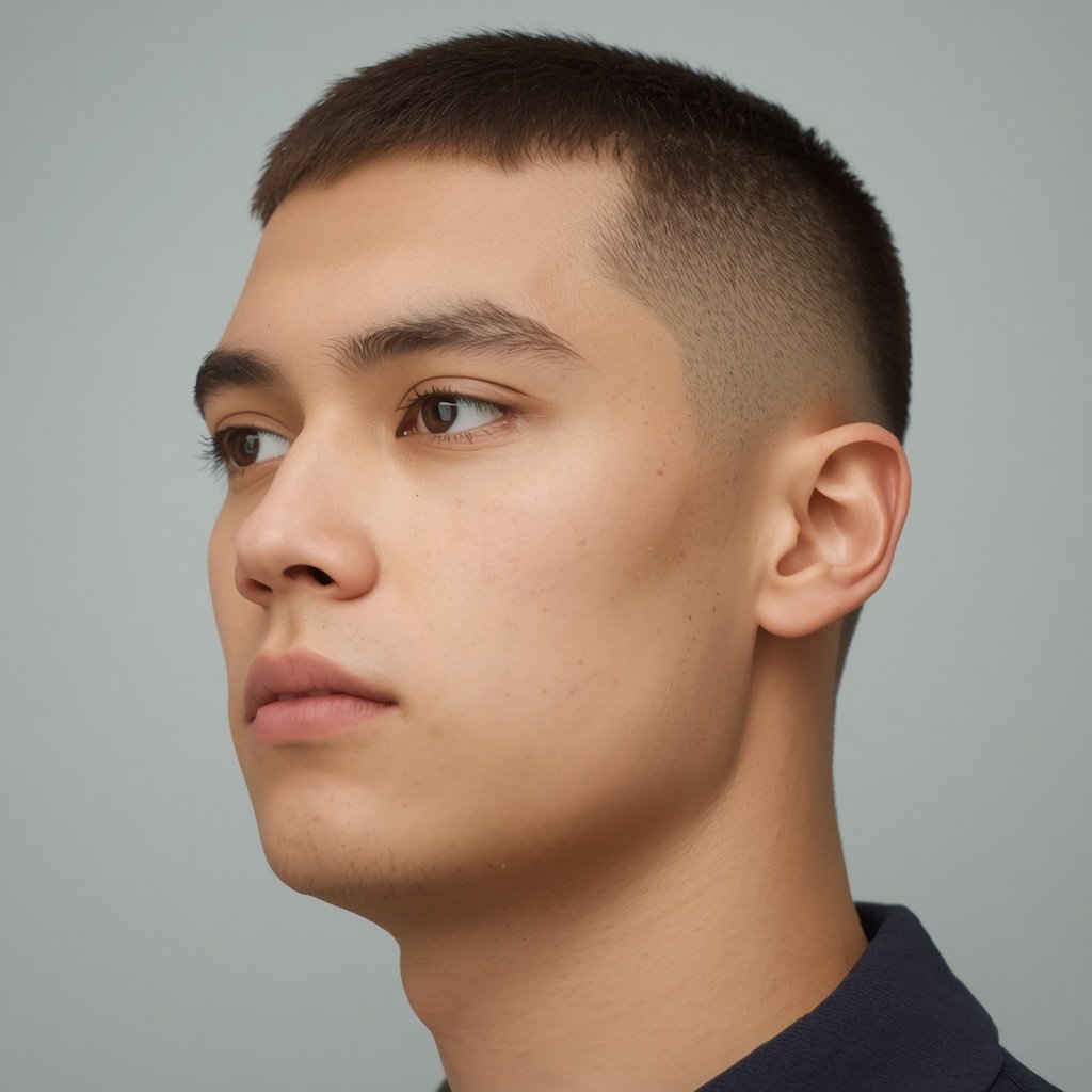 Crew cut haircut