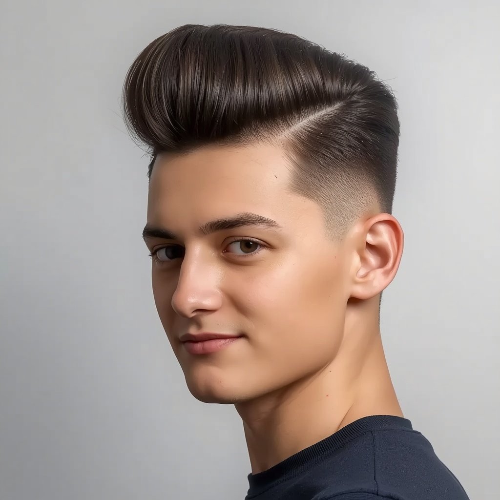 pompadour haircut