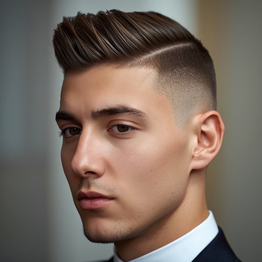 Caesar cut