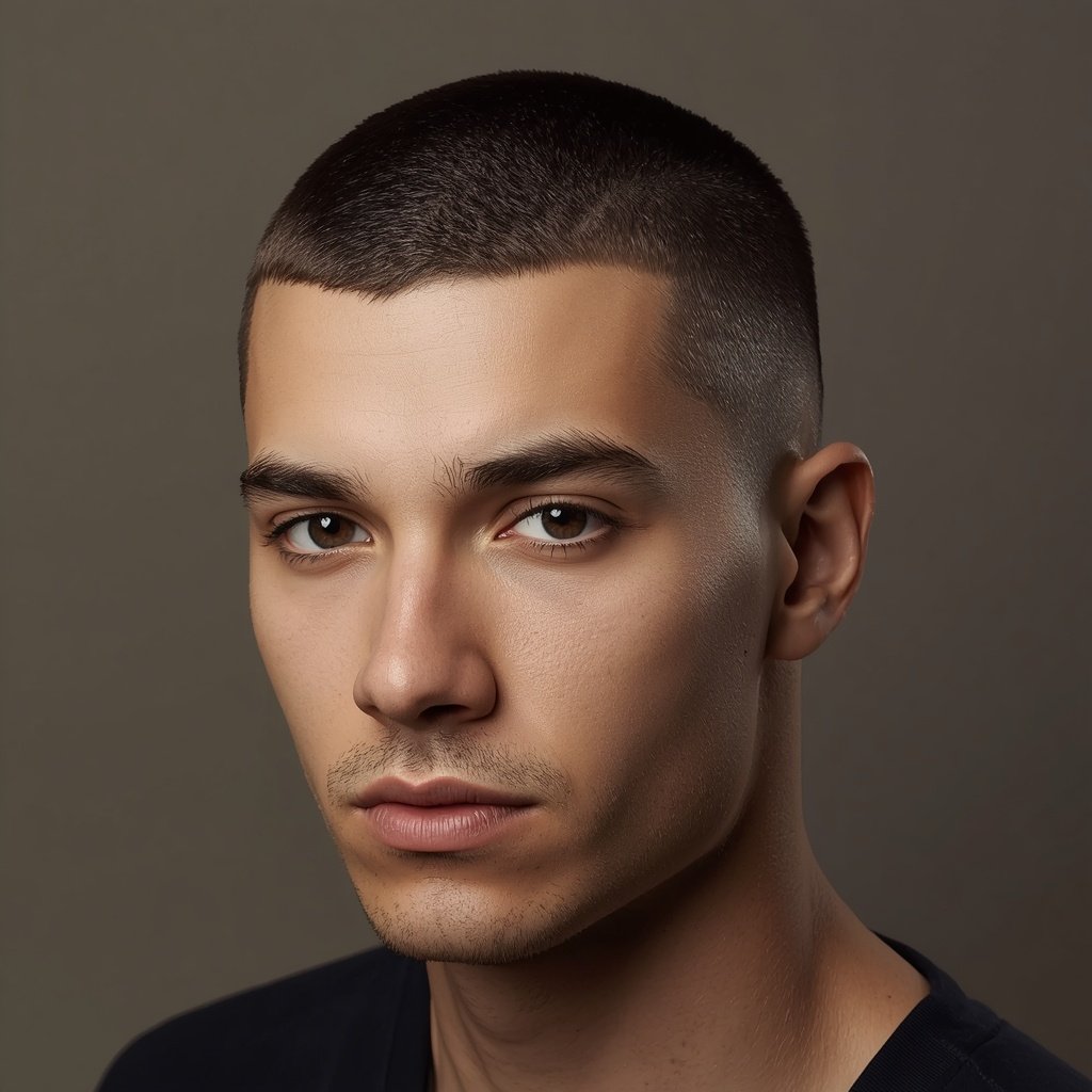 Crew cut haircut