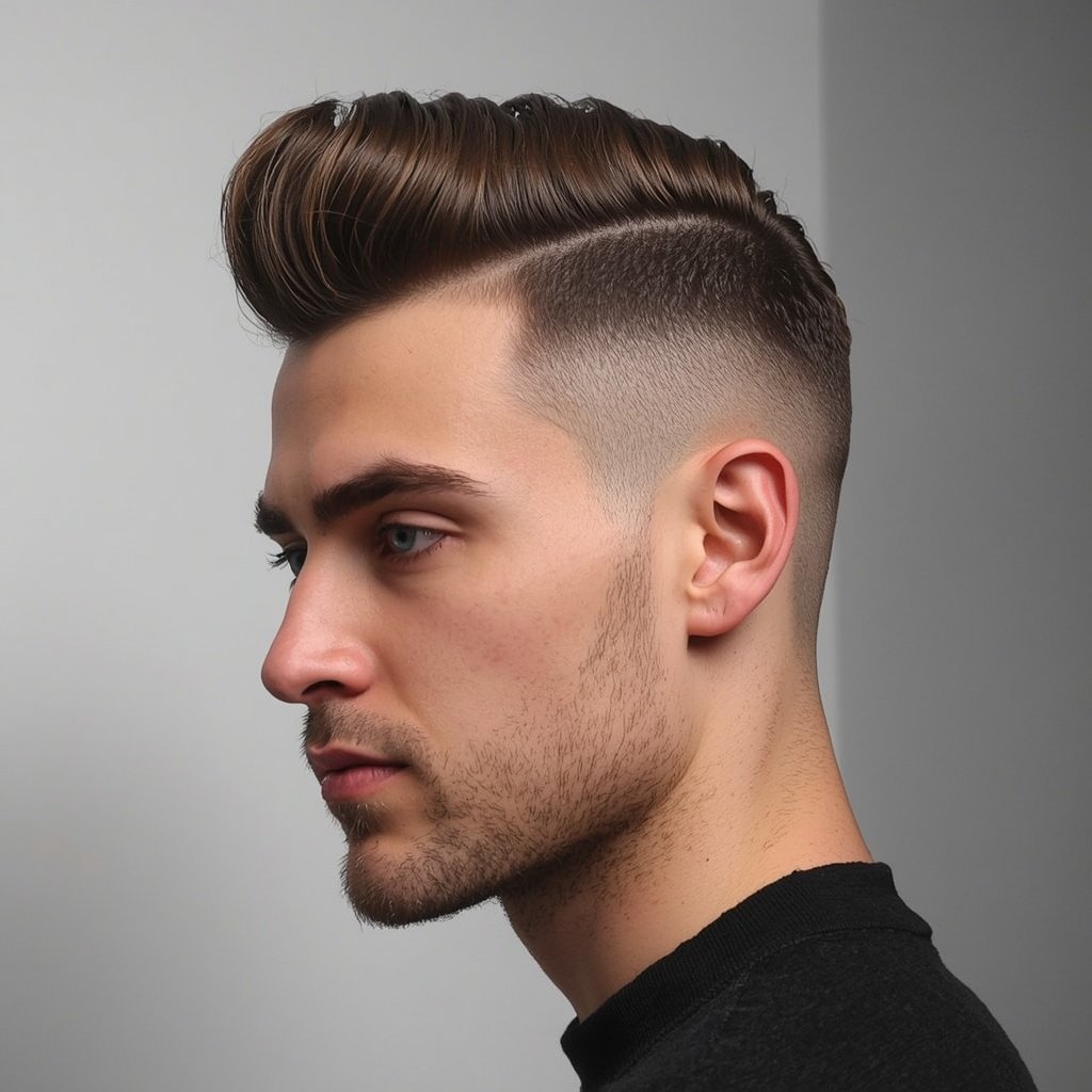 pompadour haircut