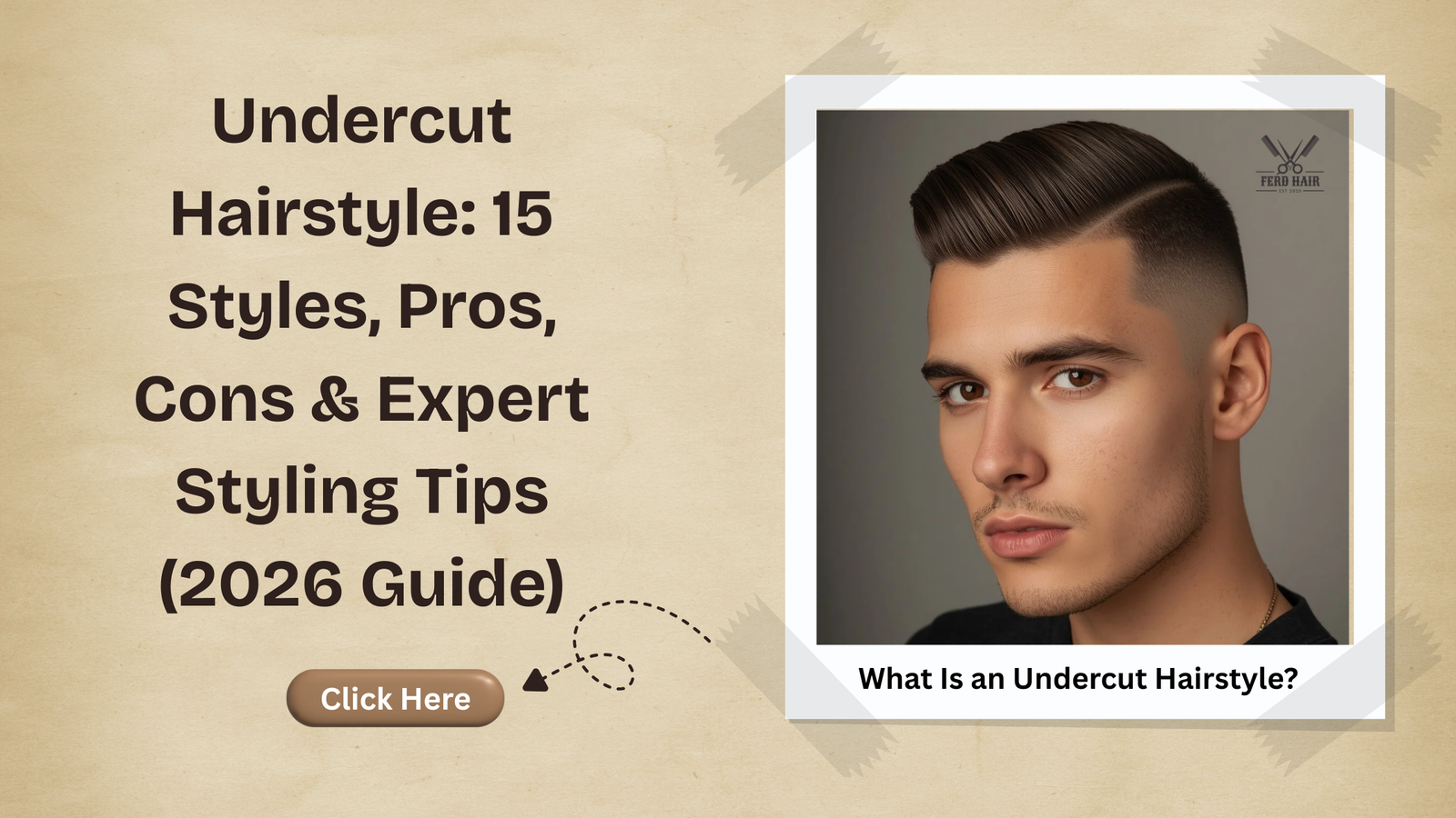 Undercut hairstyle